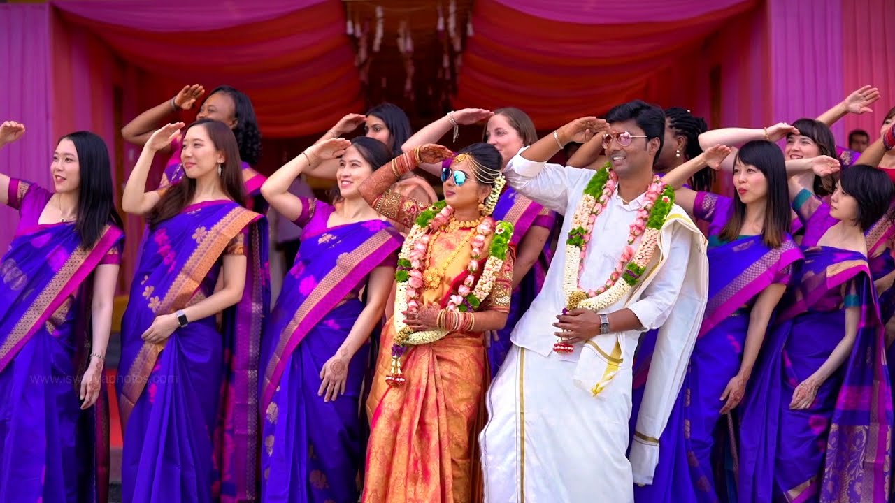 Salem Grand Kongu Wedding Filled With Overseas Friends | Praveen & Sindhuja | ISWARYA PHOTOS™