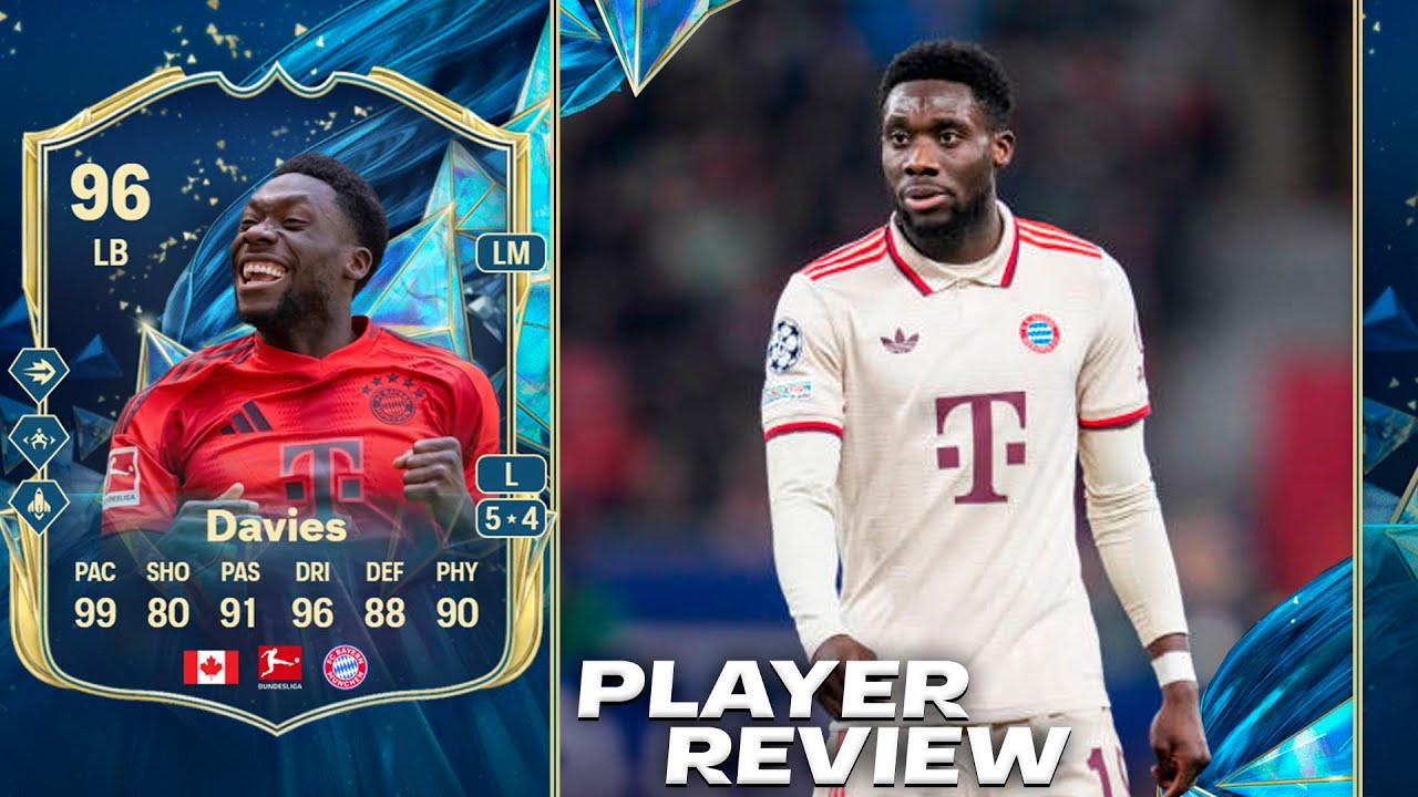 POR FIN PROBE UN LATERAL QUE ME GUSTO MAS QUE THEO HERNANDEZ! | DAVIES TOTS 96 REVIEW