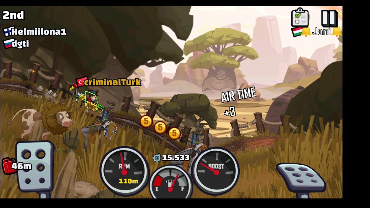 Hill Climb Racing 2 - Valentine's day race