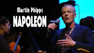 Napoleon music composer Martin Phipps with live Orchestra and interview