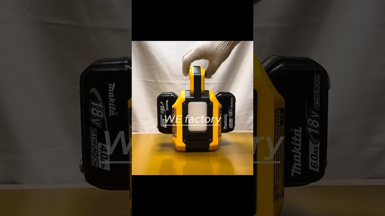 WE factory 純正弦波インバーター 18Vマキタバッテリー対応 災害緊急