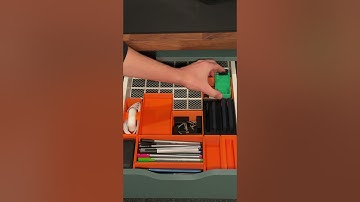 Organising an IKEA ALEX drawer with Gridfinity