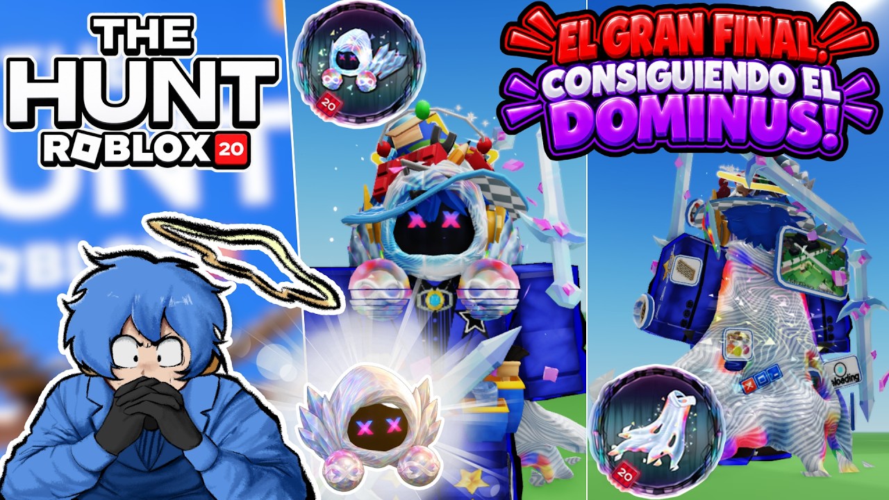 El GRAN FINAL! CONSIGUIENDO el DOMINUS del EVENTO THE HUNT: ROBLOX 20! | Roblox