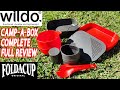 Wildo campabox complete  has 2 size foldacups