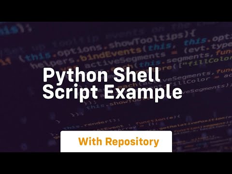 python shell script example