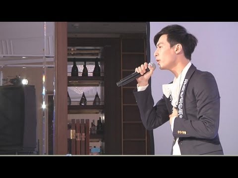 2012.9.25 Yen-j嚴爵【單細胞Simple LOVE】發片記者會part1暫時的男朋友