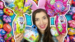 WIELKIE JAJKA NIESPODZIANKI I TEST SŁODYCZY WIELKANOCNYCH Z BIEDRONKI screenshot 2