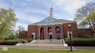 [4K] Johns Hopkins University Homewood Campus Stroll  Virtual Walking Tour in Baltimore, Maryland