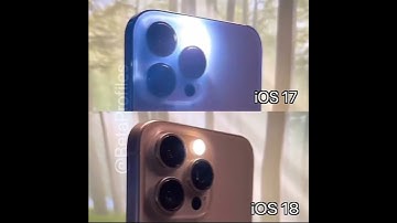 iOS 17 vs iOS 18 Flashlight a different #shots #smartphone #batteryhealth #subscribe