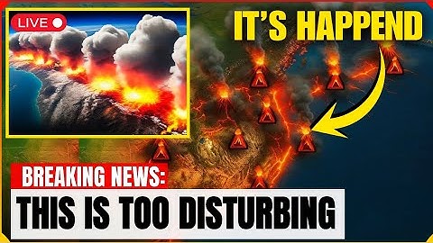 Scientists Issue RED ALERT as ALL 47 Volcanoes ERUPT Across the Ring of Fire Without Warning!