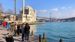 Walk from Beşiktaş to Ortaköy in Istanbul