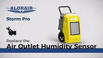 Storm Pro (new) Dehumidifier Replace the Air Outlet Humidity Sensor