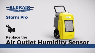 Storm Pro (new) Dehumidifier Replace the Air Outlet Humidity Sensor
