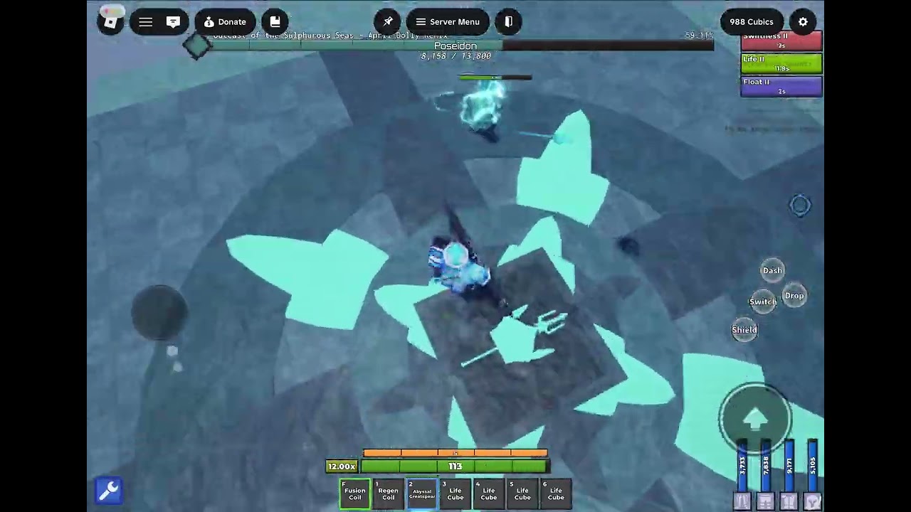 expert mode poseidon ( sandbox)