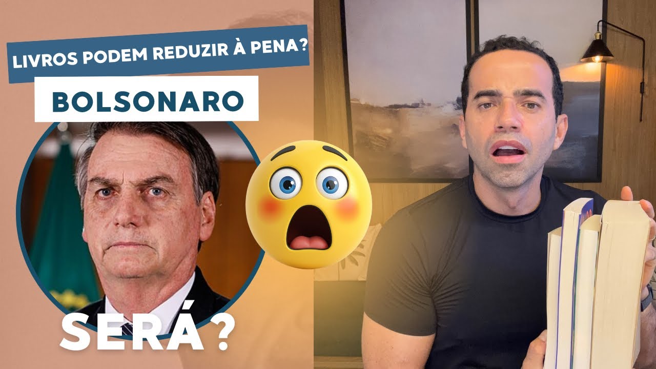 Livros podem reduzir pena de prisão? A ironia por trás do caso Bolsonaro!