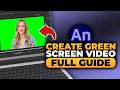 How To Create Green Screen Video in Adobe Animate CC (FAST & EASY) | 100% WORKS | NO Yapping!