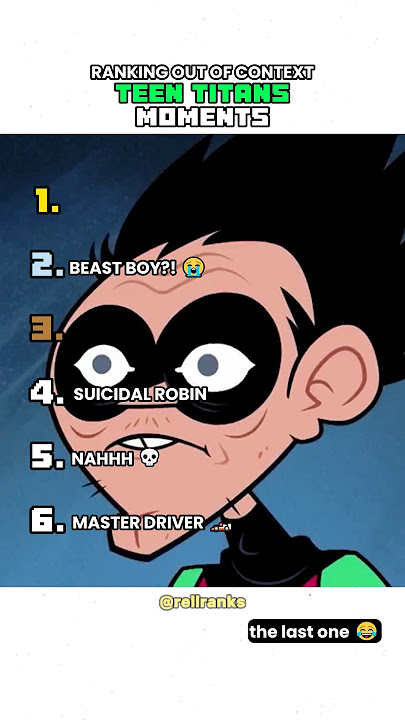 Ranking Teen Titans Go Moments 😭