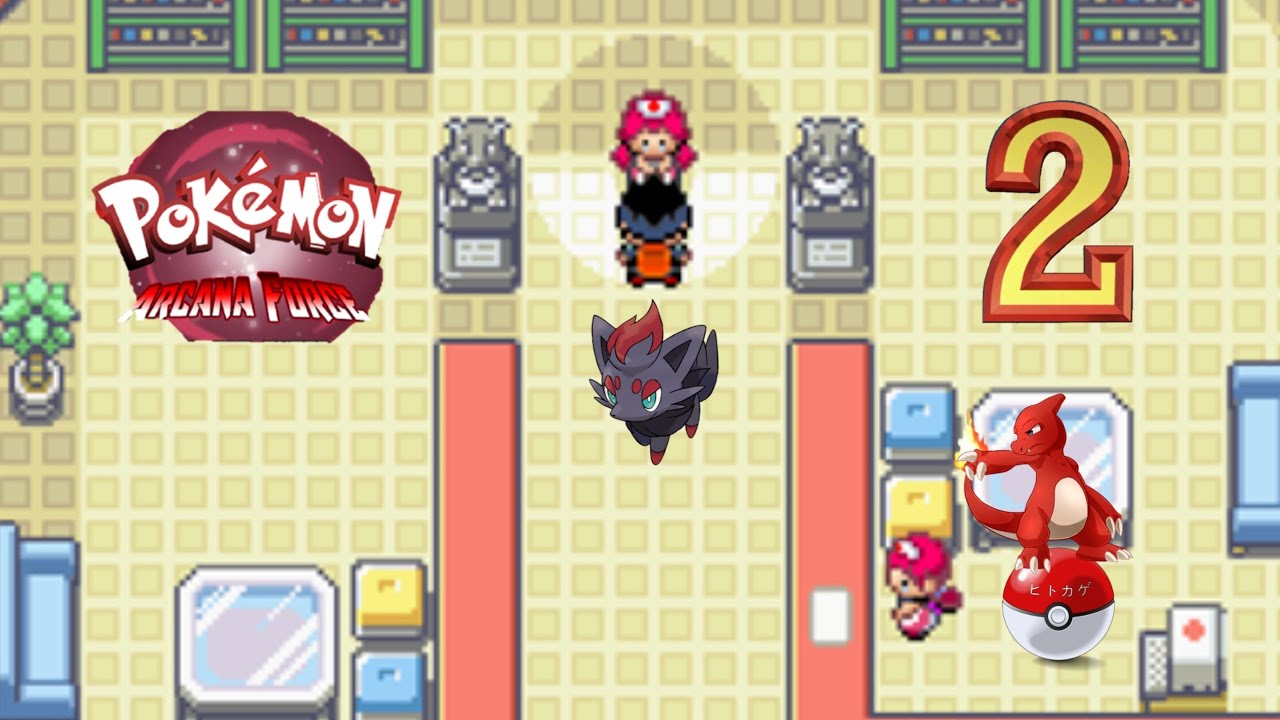 Let's play Pokémon Arcana Force EP2 Nurse joy is Passionate trainer fought her best team that is low