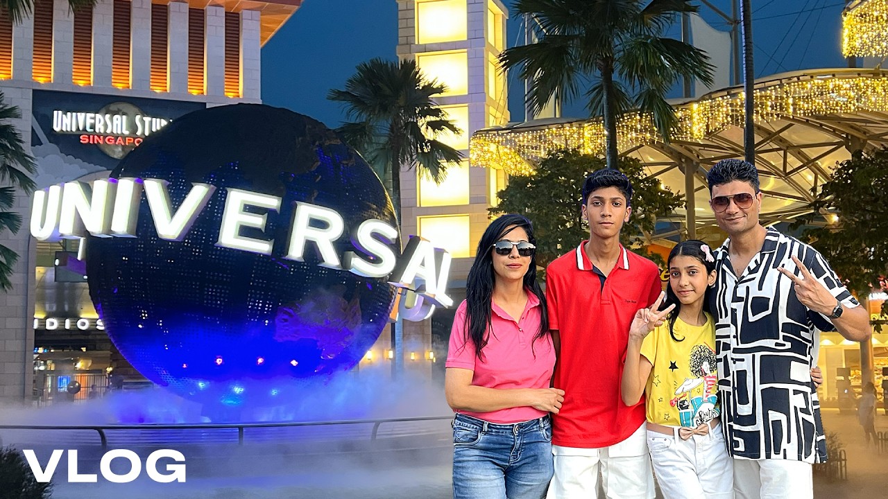 Universal Studios Singapore Vlog 🇸🇬