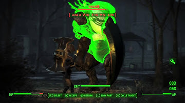 Meeting the swan.   Fallout 4