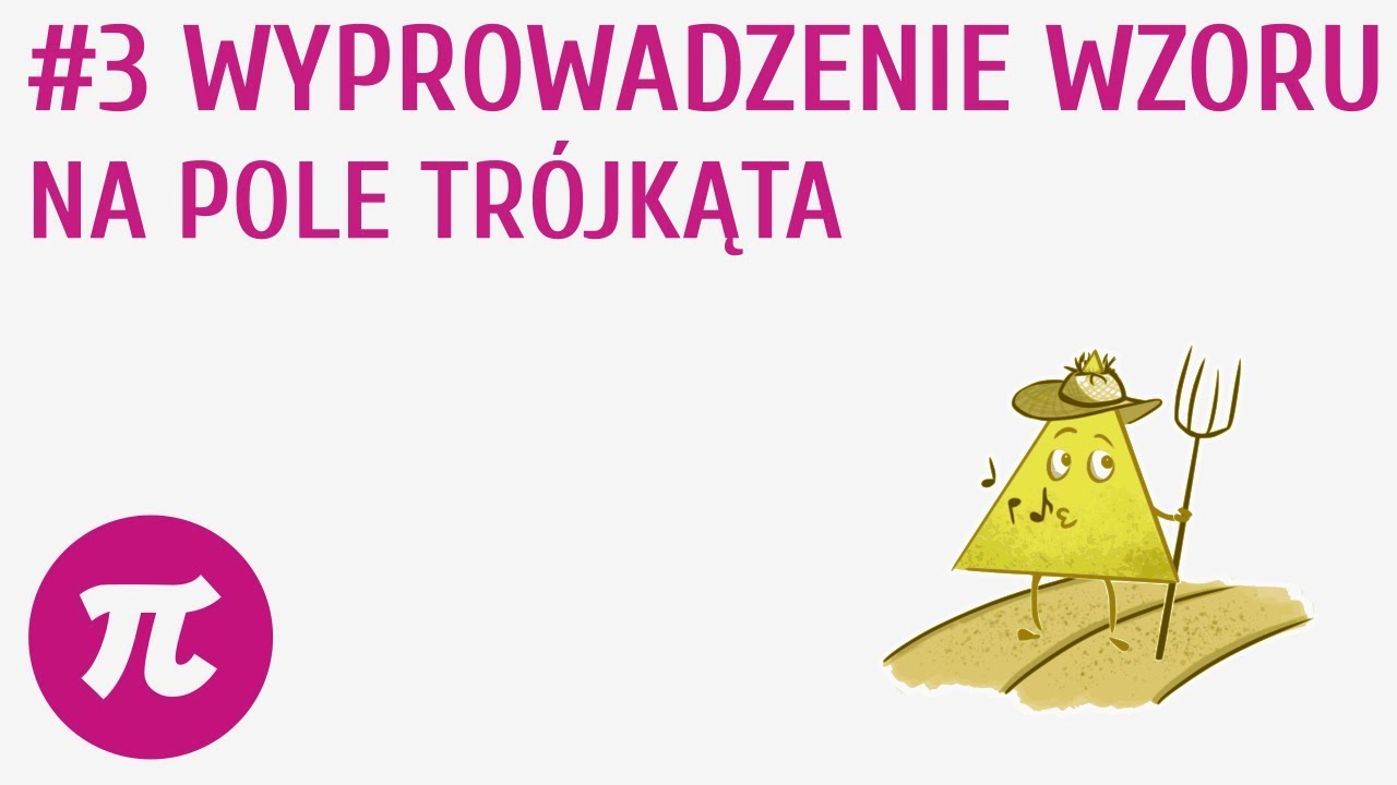 Wyprowadzenie wzoru na pole trójkąta #3 [ Pola figur ]
