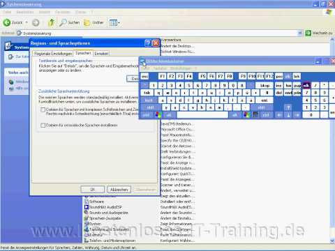 Video: So Finden Sie Die Virtuelle Tastatur In Windows XP