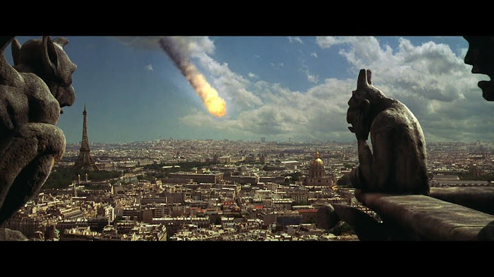 Armageddon (1998) | Paris destruction scene [1080p]
