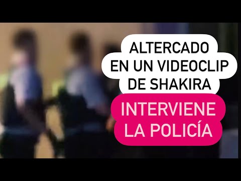 GRAVE ALTERCADO EN EL RODAJE DEL VIDEOCLIP DE SHAKIRA CON OZUNA! INTERVIENE LA POLICÍA!
