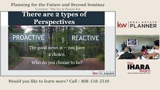How to Plan for the Future and Beyond! Dan Ihara | 8/3/23
