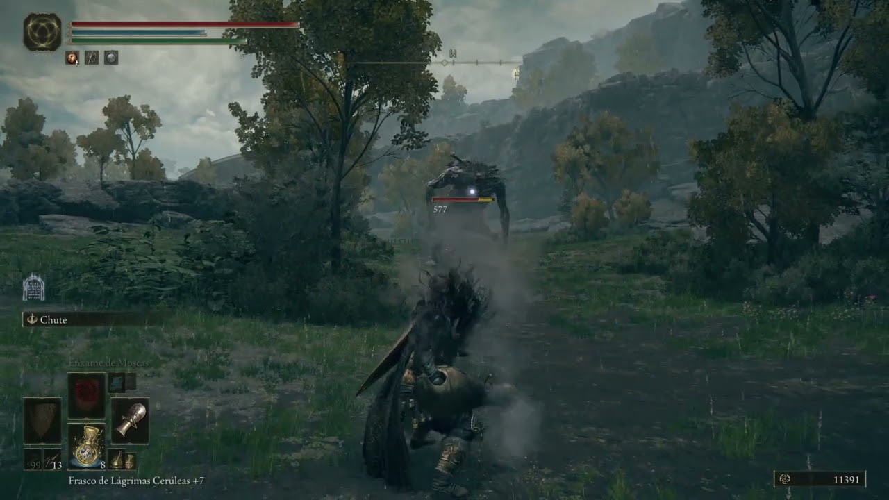 ELDEN RING™_ Canhão  de Jarro. Munição : Setas Grandes.