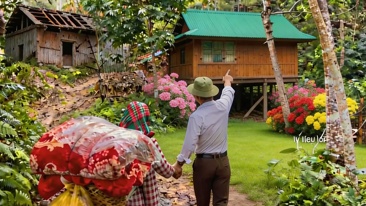 Добрый человек помог матери-одиночке отремонтировать заброшенный дом и превратить его в дом ее мечты