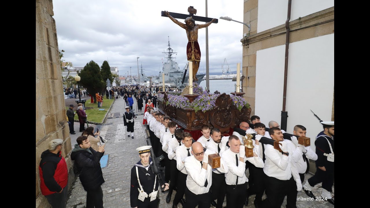 Procesión Extraordinaria Cristo  de los Navegantes Ferrol 2024