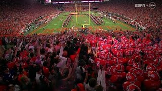Clemson electric entrance vs NC State 2022 College Football