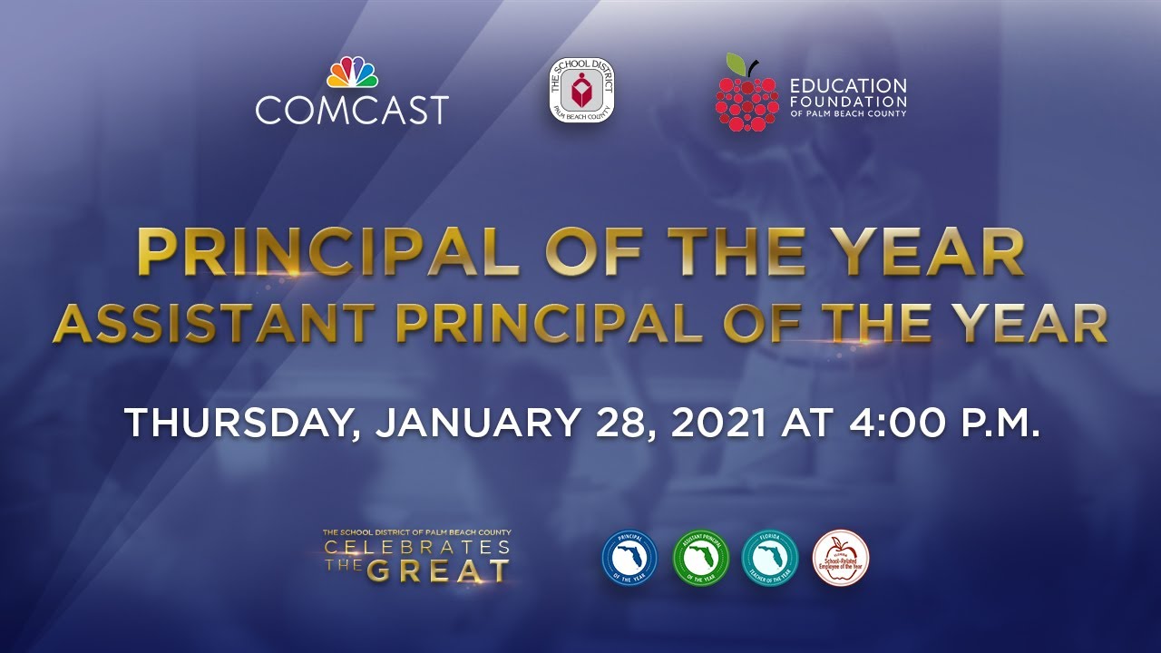 Principal & Assistant Principal of the Year 2021 (Full Show) - YouTube