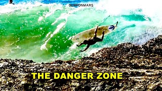 Surfing Gold Coast Danger Zones!