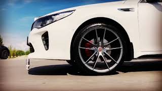 Kia Optima wheels INFORGED R20  Gloss Graphite  On Wheels Atelier