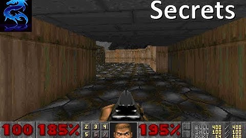 Gameplay DOOM (1993) - Secret Level Knee-Deep in the Dead