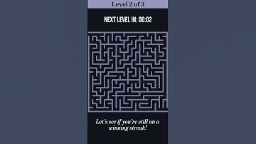 Maze Puzzle Challenge! 🧩 Can You Solve All 3 Brain Games?