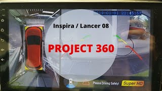 Proton Inspira / Lancer 08 - Installing a 360/birdeye view camera
