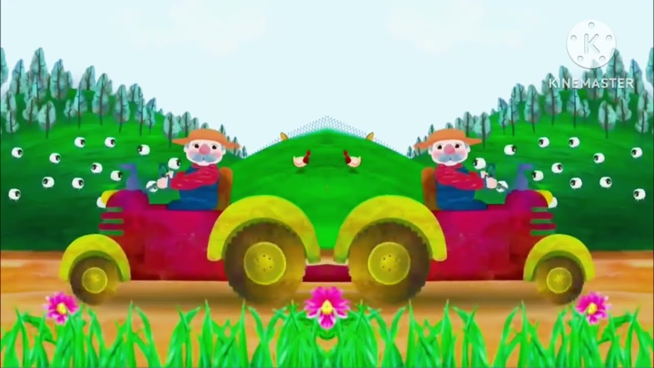 Cow Sounds Moo Moo Old Mcdonald Had  A Farm [ Sponsored By Gamavasion Csupo Effects ]