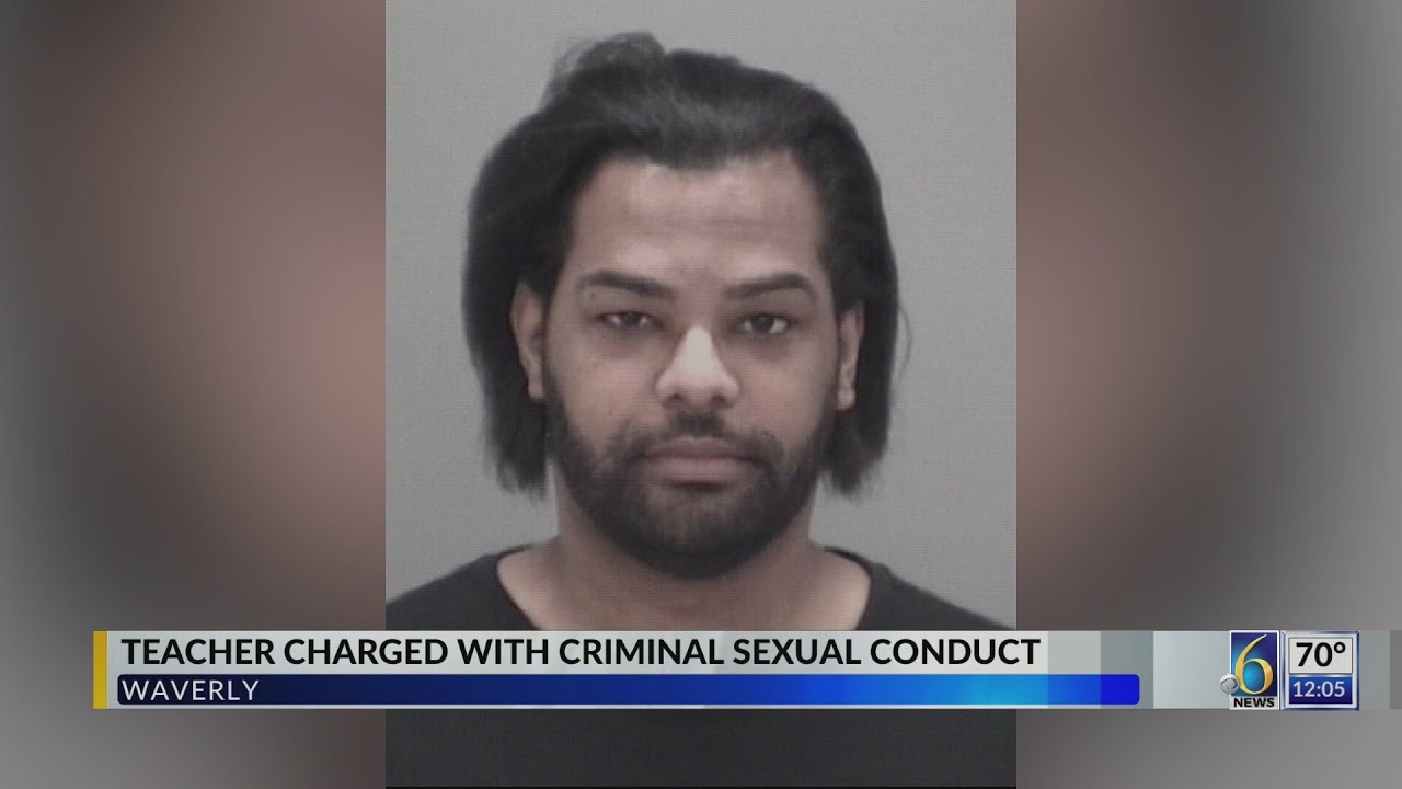 Teacher charged with criminal sexual conduct - YouTube