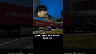 Melewati Truck Kontainer