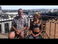 Jim Carter and Joanne Froggatt ALS Ice Bucket Challenge
