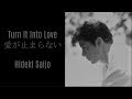 Turn It Into Love - Hideki Saijo / 愛が止まらない - 西城秀樹