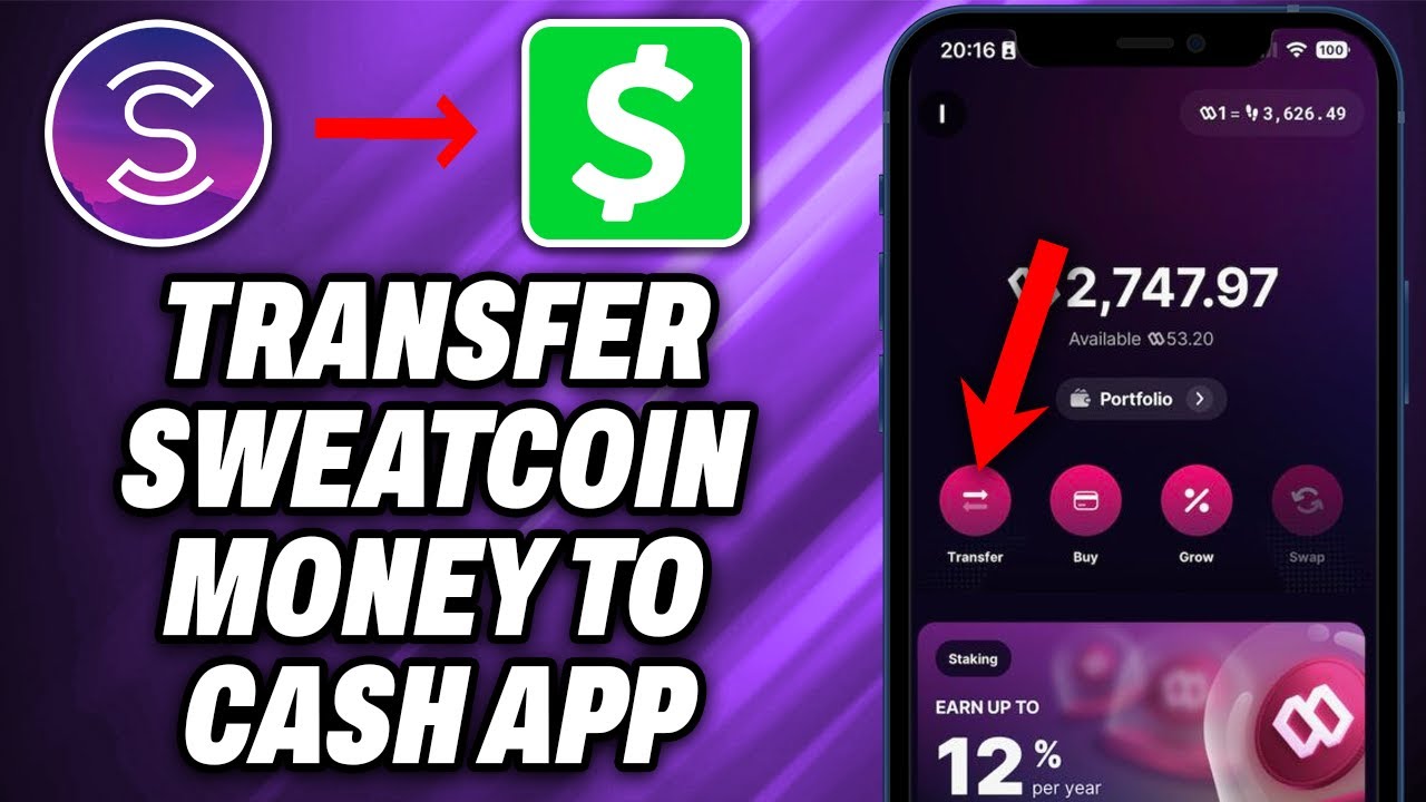 How To Transfer Sweatcoin Money To Cash App