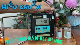 Hướng dẫn sự dụng hiệu chuẩn máy đo pH online Suntex PC-310A