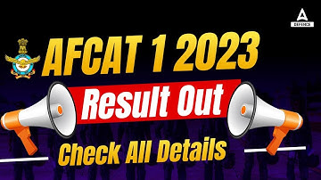 AFCAT RESULT 2023 OUT😱 |  AFCAT 1 2023 CUT OFF OUT NOW  AFCAT SSB DATE SELECTION