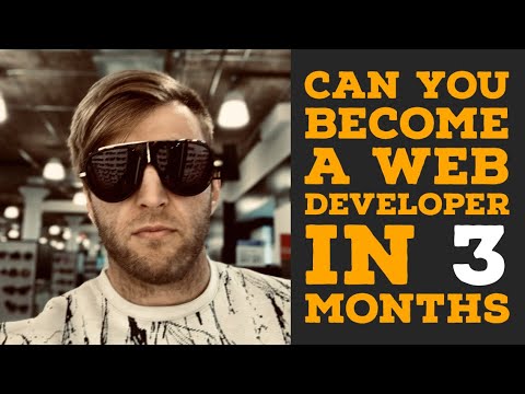Can You Become A Web Developer In 3 Months: the truth you need to hear.