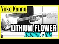Scott Matthew &amp; Yoko Kanno - Lithium Flower (Guitar Cover) Lesson | Tab | Tutorial