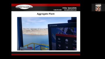Opticom System implemented in the Aggregate Industry